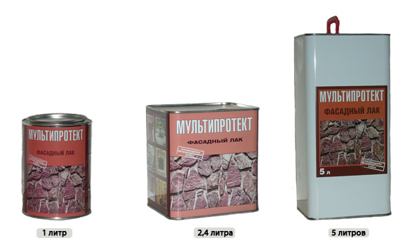 Фасадный лак